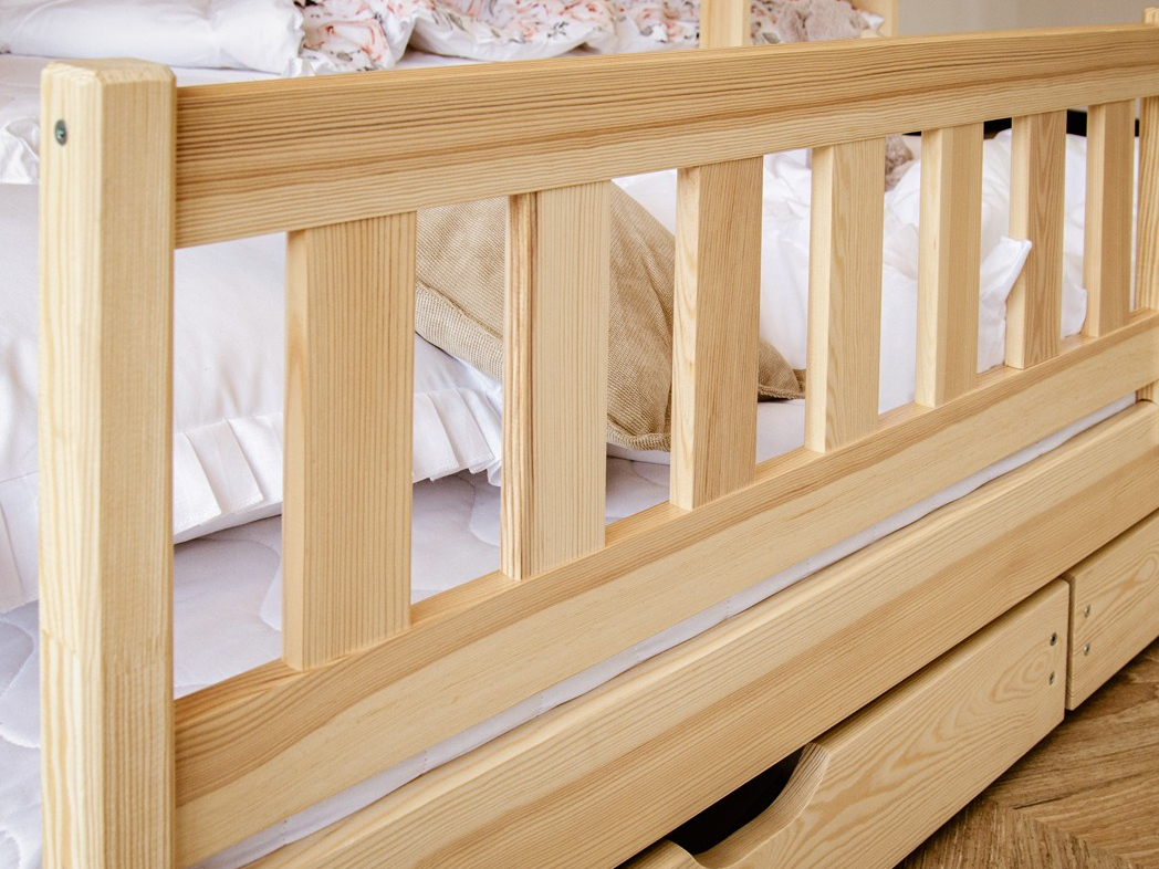 Trivietė vaikiška lova su stalčiais BLANKA 80x180 9 Trivietė vaikiška lova su stalčiais BLANKA 80x180 9