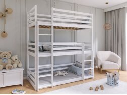 Triaukštė vaikiška lova TED 80x180