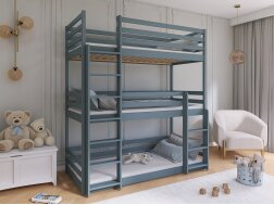 Triaukštė vaikiška lova TED 90x190