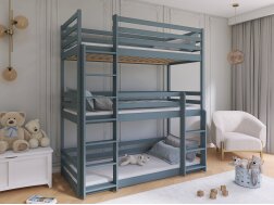 Triaukštė vaikiška lova TED 90x200