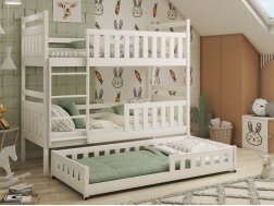 Trivietė vaikiška lova OLIWIA 80x160