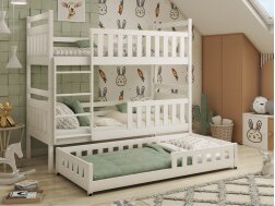 Trivietė vaikiška lova OLIWIA 80x180