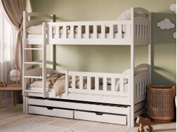 Trivietė vaikiška lova su stalčiais BLANKA 80x200