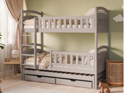 Trivietė vaikiška lova su stalčiais BLANKA 90x190