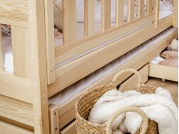 Trivietė vaikiška lova su stalčiais BLANKA 90x190