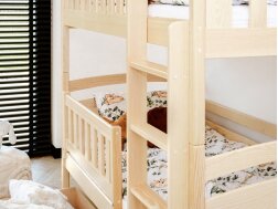 Trivietė vaikiška lova su stalčiais BLANKA 90x190