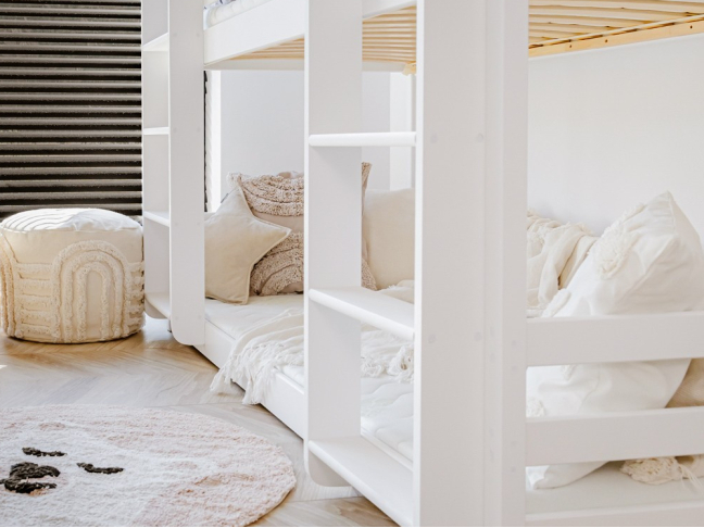 Triaukštė vaikiška lova TED 80x180 6 Triaukštė vaikiška lova TED 80x180 6