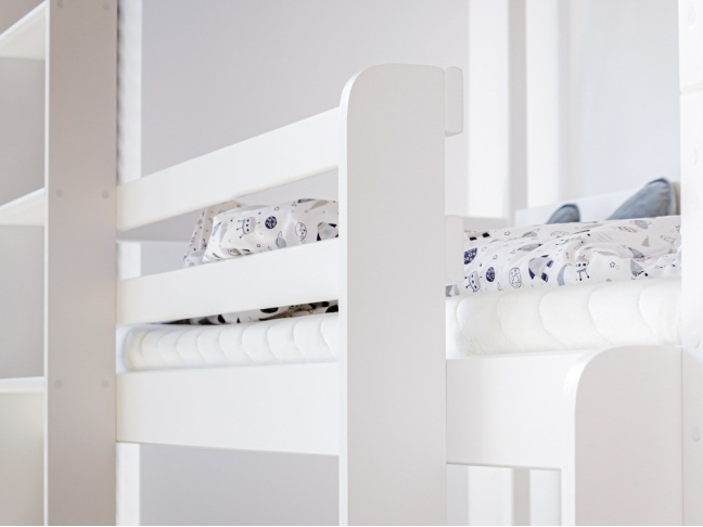 Triaukštė vaikiška lova TED 90x200 4 Triaukštė vaikiška lova TED 90x200 4