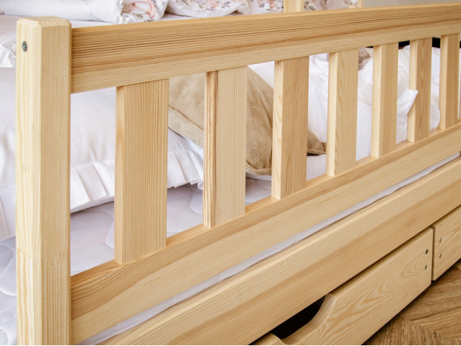 Trivietė vaikiška lova su stalčiais BLANKA 80x160 10 Trivietė vaikiška lova su stalčiais BLANKA 80x160 10