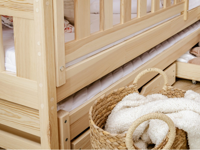 Trivietė vaikiška lova su stalčiais BLANKA 80x180 7