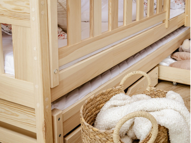 Trivietė vaikiška lova su stalčiais BLANKA 80x200 9 Trivietė vaikiška lova su stalčiais BLANKA 80x200 9