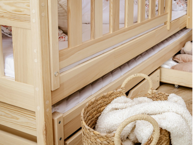 Trivietė vaikiška lova su stalčiais BLANKA 90x200 9