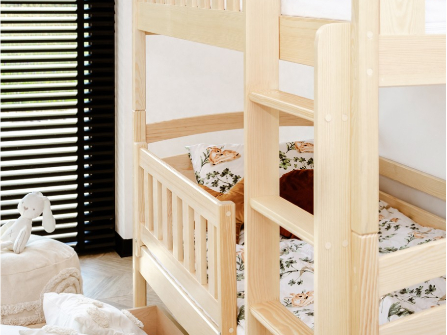 Trivietė vaikiška lova su stalčiais BLANKA 80x180 8 Trivietė vaikiška lova su stalčiais BLANKA 80x180 8