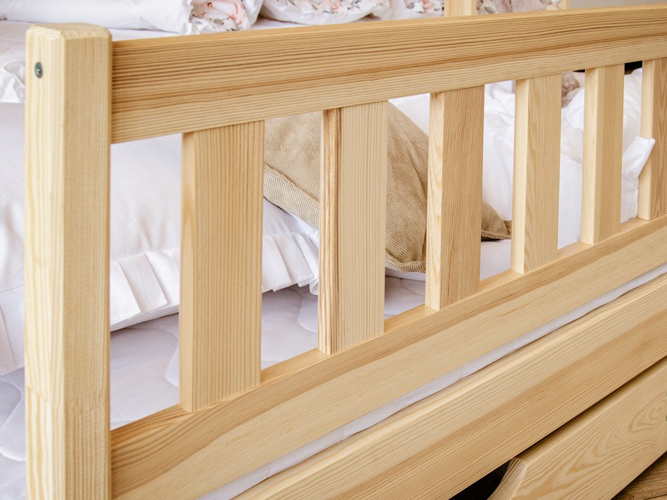 Trivietė vaikiška lova su stalčiais BLANKA 90x190 9