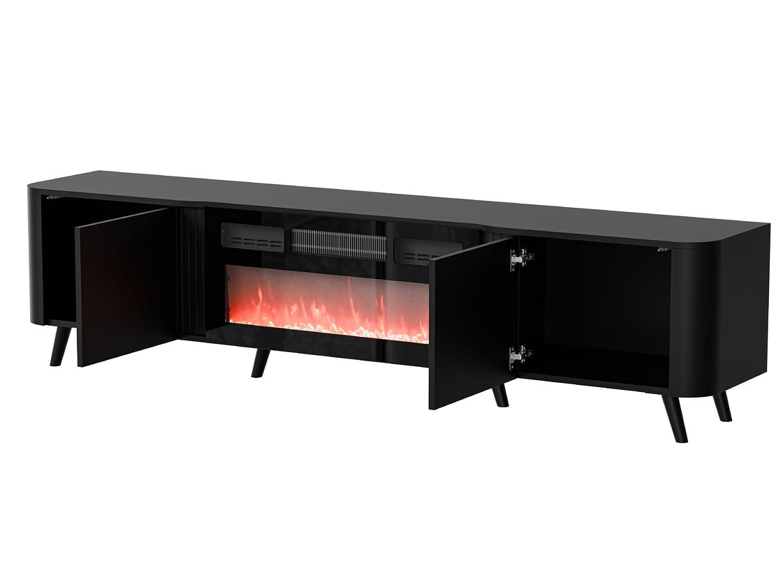 TV Staliukas ABI 200 su elektriniu židiniu 4 TV Staliukas ABI 200 su elektriniu židiniu 4