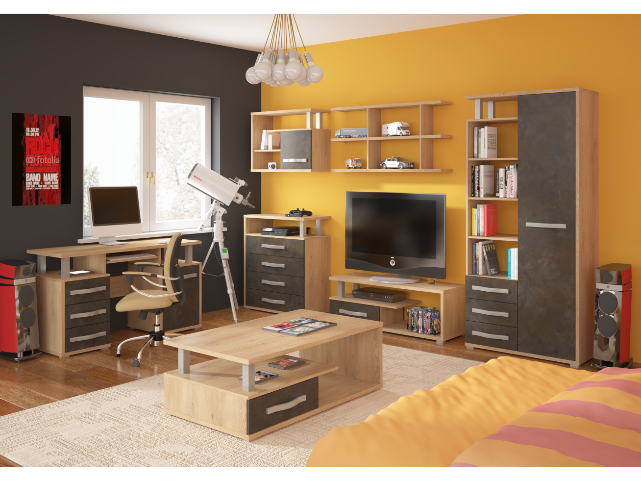 Žurnalinis staliukas ANG-07 4 Žurnalinis staliukas ANG-07 4