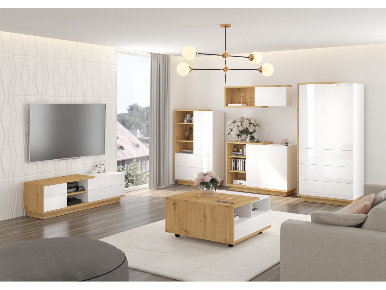 TV staliukas HYB-21 3