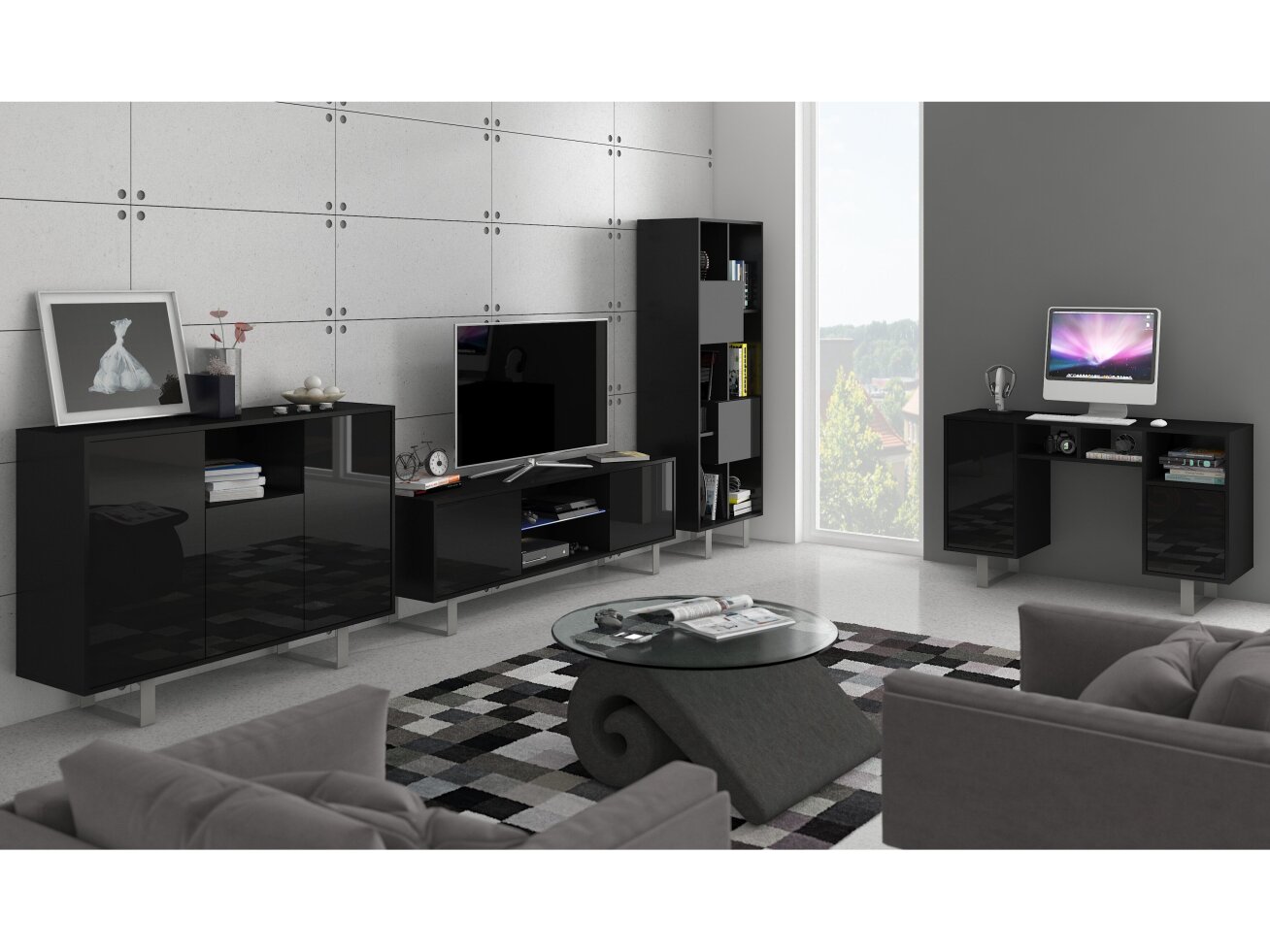 TV staliukas KIN-01 1