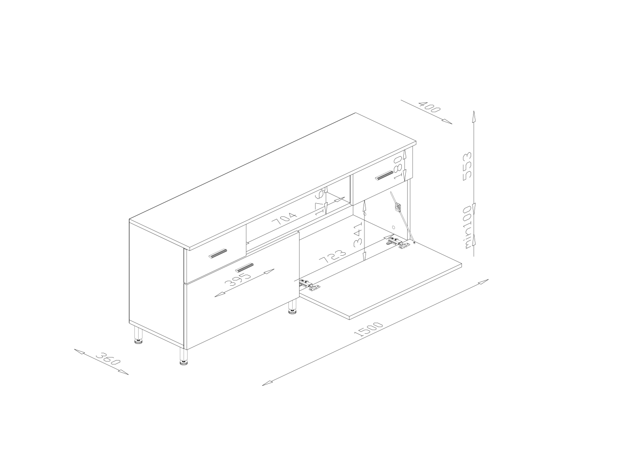 TV Staliukas MBL RTV 150 2