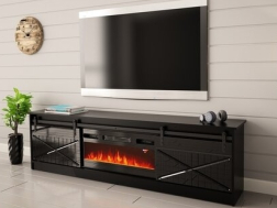 TV Staliukas GRANERO su elektriniu židiniu