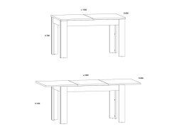 Išskleidžiamas stalas HYB-22