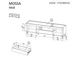 TV Staliukas MOSSA MO8