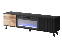 TV staliukas RANDOM RTV-180K su elektriniu židiniu