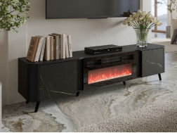 TV Staliukas VOLARE EF 200 su elektriniu židiniu