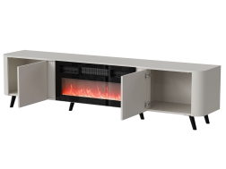 TV Staliukas VOLARE EF 200 su elektriniu židiniu