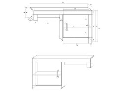 TV staliuko stovas VRN-04