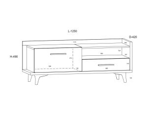 TV Staliukas BOX-08