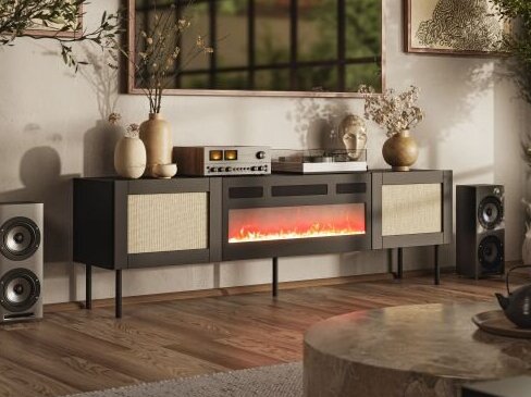 TV Staliukas JUTA RTV su elektriniu židiniu 2