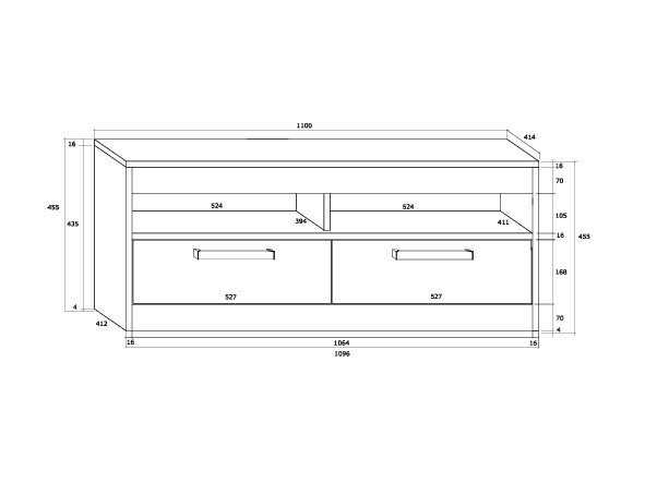 TV staliukas MXS-34 5