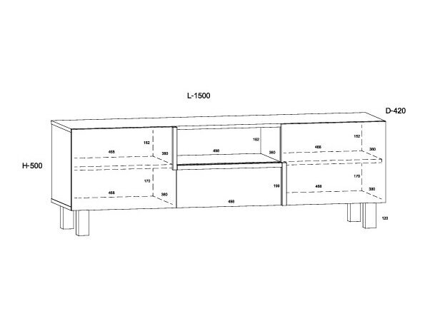 TV staliukas LAR-09 5
