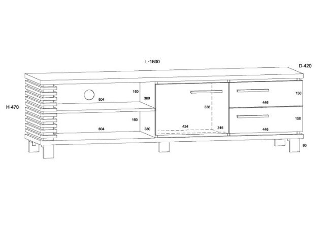 TV staliukas LAM-10 2