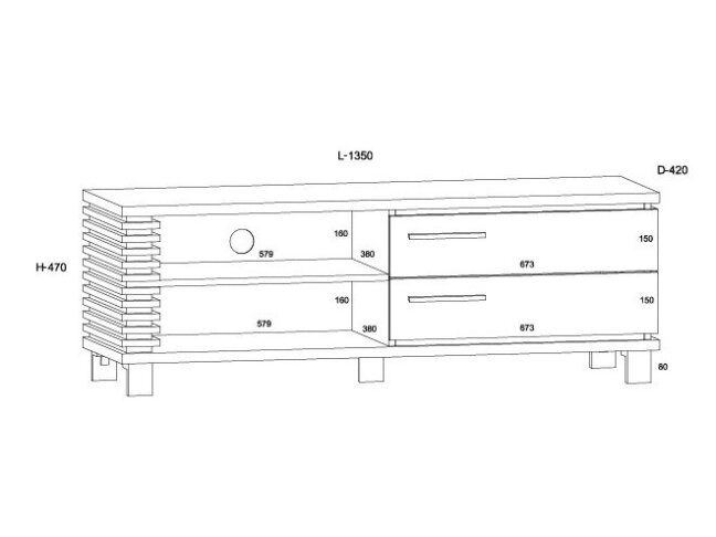 TV staliukas LAM-11 5