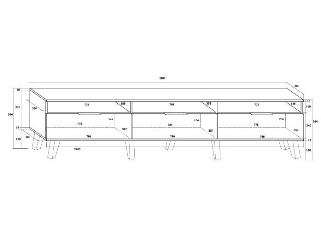 TV staliukas SVN-12 5