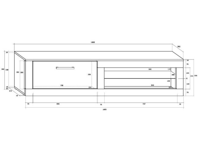 TV staliukas VIKI NEW 3