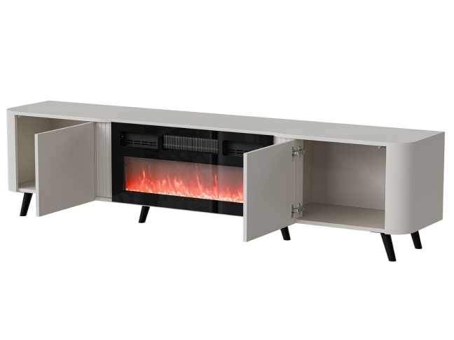 TV Staliukas VOLARE EF 200 su elektriniu židiniu 4 TV Staliukas VOLARE EF 200 su elektriniu židiniu 4