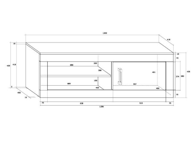 TV staliukas VRN-21 5 TV staliukas VRN-21 5