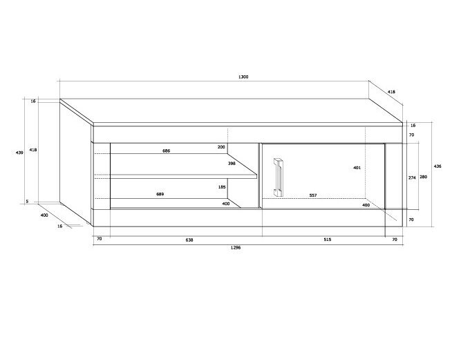TV staliukas VRN-21 5 TV staliukas VRN-21 5