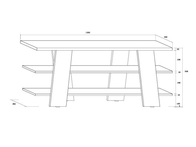 TV staliukas VIA-09 6