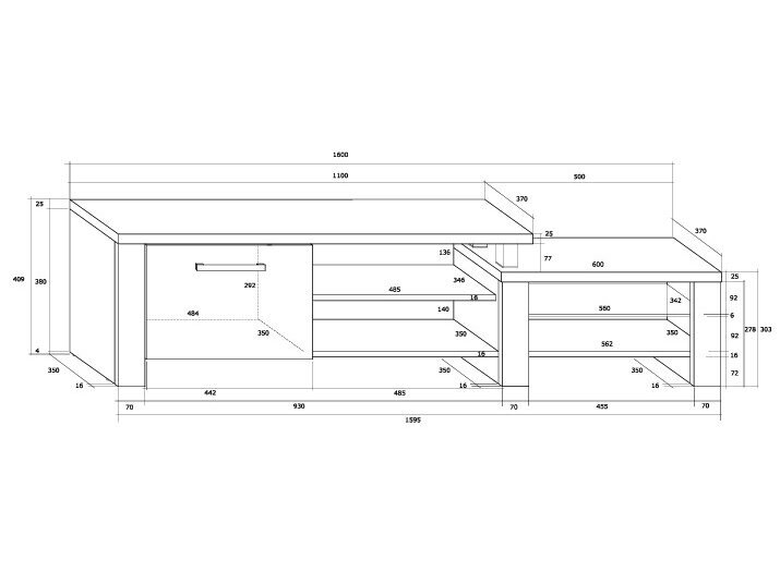 TV staliukas ORION 1 TV staliukas ORION 1