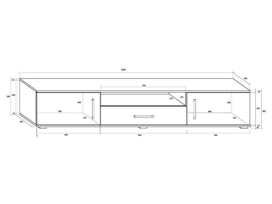 TV staliukas SLR-04 3