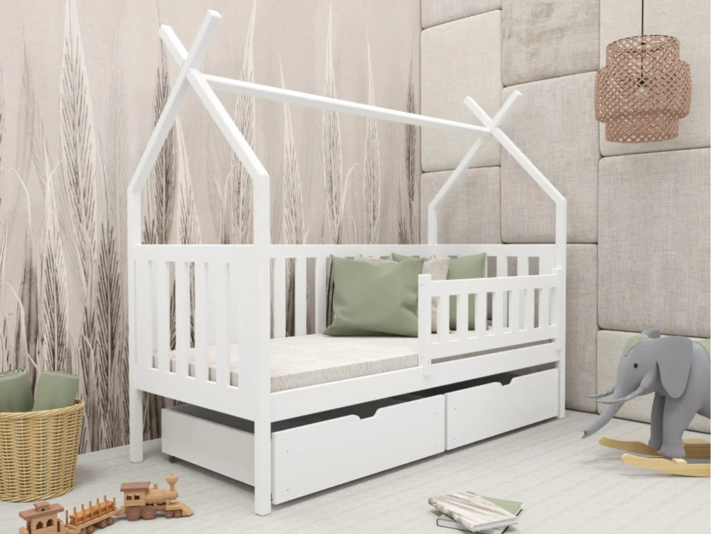 Vaikiška lova su stalčiais SIMBA 80x160