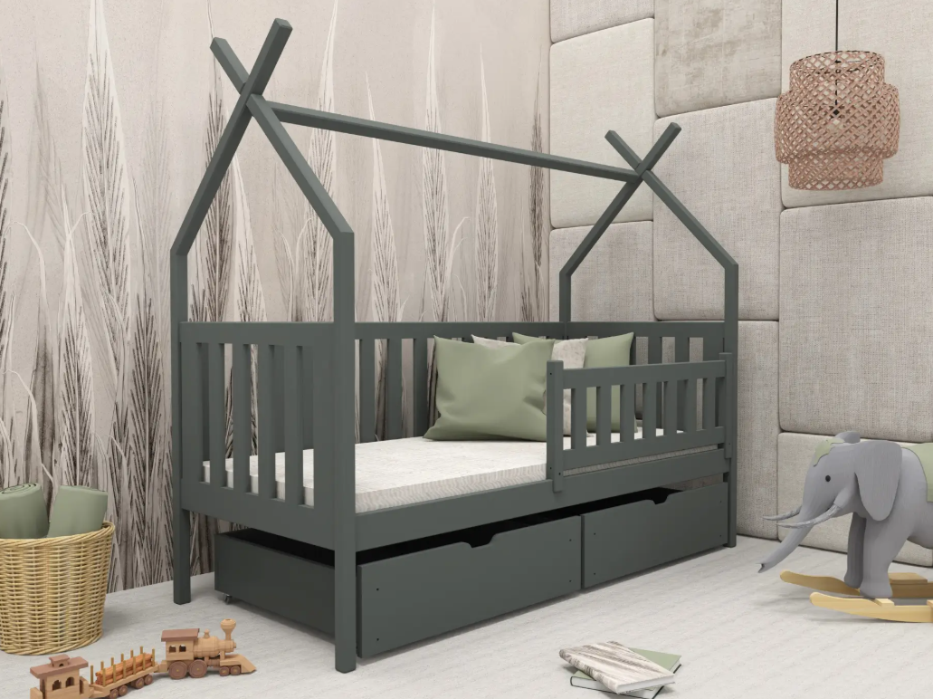 Vaikiška lova su stalčiais SIMBA 90x190