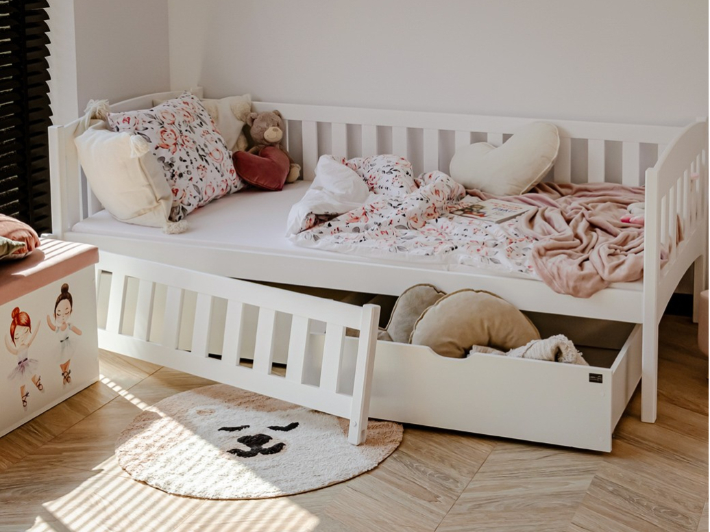 Vaikiška lova su stalčiais GUCIO 80x180 12 Vaikiška lova su stalčiais GUCIO 80x180 12