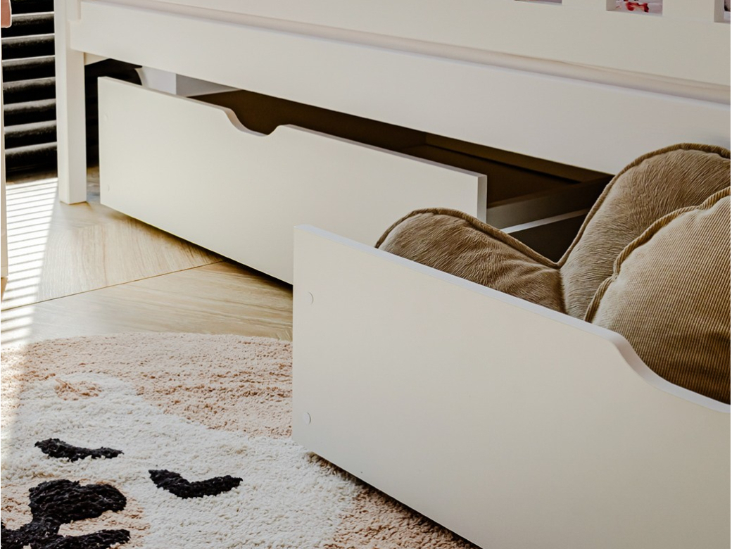 Vaikiška lova su stalčiais GUCIO 80x200 9 Vaikiška lova su stalčiais GUCIO 80x200 9