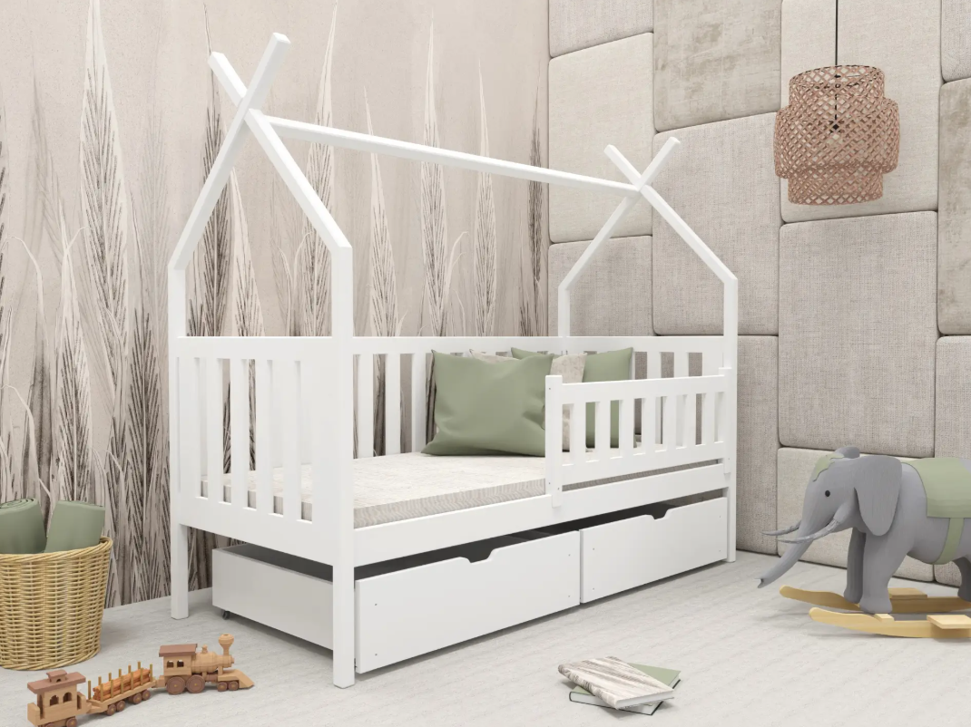 Vaikiška lova su stalčiais SIMBA 90x200 1