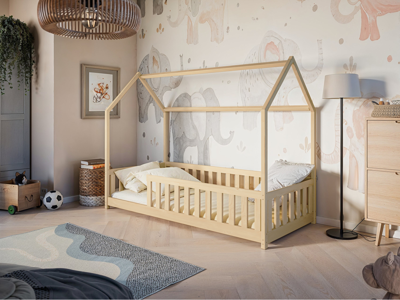 Vaikiška lova NOAH 80x180 1 Vaikiška lova NOAH 80x180 1